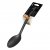 Chef Aid Black Nylon Solid Spoon