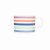Siip Coastal Stripe Short Mug