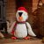 Three Kings Seasonal Plush Decor Puppa Penguin
