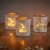 Three Kings Wonderland T-Light Holders (Pack of 3) - White