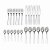 Sabichi 24pc Arch Cutlery Set - Stainless Steel