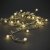 Konstsmide Battery Operated Set of Gold Leaves with 20 Warm White LED Pearls