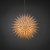 Konstsmide Hanging Paper Star Flower White 60cm