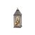 Konstsmide Wooden LED Lantern with House - White