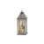 Konstsmide Wooden Lantern with Church - White