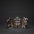 Konstsmide Set of 3 small Houses