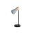 Oaks Lighting Sylva Table Lamp with USB Grey