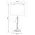 Oaks Lighting Hika Touch Table Lamp Antique Brass