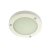 Oaks Lighting Rondo Flush Ceiling Light Small White