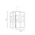 Oaks Lighting Tiffany Style Crown Non-Electric Pendant