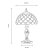 Oaks Lighting Tiffany Style Jewel Table Lamp