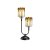 Oaks Lighting Tiffany Style Fez Table Lamp