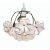 Oaks Lighting Abeba Non-Electric Pendant Small Antique Brass