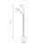 Oaks Lighting Juma Twin Floor Lamp Copper