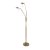 Oaks Lighting Juma Twin Floor Lamp Antique Brass