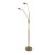 Oaks Lighting Juma Twin Floor Lamp Antique Brass