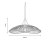 Oaks Lighting Helios Single Pendant with 1200mm Cord Gold