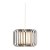 Oaks Lighting Lech Non-Electric Pendant Large Satin Nickel