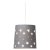 Oaks Lighting Decorative Ceiling Shade Stars Soft Grey