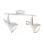 Oaks Lighting Jurva Urban Double Spot Light White