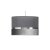 Oaks Lighting Thun Drum Non-Electric Pendant Soft Grey