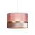 Oaks Lighting Thun Drum Non-Electric Pendant Pink