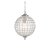 Oaks Lighting Ballon Crystal Pendant 300mm Antique Chrome