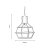 Oaks Lighting Kersen Single Pendant Copper