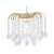 Oaks Lighting Dacia Non-Electric Pendant Small Polished Brass