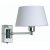 Oaks Lighting Armada Single Swing Arm Wall Light Chrome