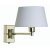 Oaks Lighting Armada Single Swing Arm Wall Light Polished Brass