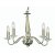 Oaks Lighting Vesta 5 Light Chandelier Antique Brass