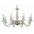 Oaks Lighting Vesta 8 Light Chandelier Antique Brass