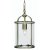 Oaks Lighting Fern 1 Light Lantern Style Pendant Antique Brass