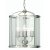 Oaks Lighting Fern 4 Light Lantern Style Pendant Antique Chrome