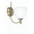 Oaks Lighting Hamburg Wall Light Antique Brass