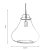 Oaks Lighting Turua Pendant 420 x 320mm Antique Brass