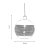 Oaks Lighting Lia Pendant Chrome