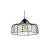 Oaks Lighting Bern Pendant Black