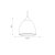 Oaks Lighting Kasama Non-Electric Pendant Chrome