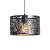 Oaks Lighting Leticia 250mm Pendant Black