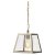 Oaks Lighting Riga Single Pendant Antique Chrome