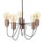 Oaks Lighting Tala 5 Light Chandelier Copper