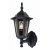 Oaks Lighting Haxby Outdoor Wall Lantern Up Black