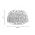 Oaks Lighting Reims Non-Electric Pendant Grey