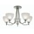 Oaks Lighting Hamburg 5 Light Chandelier Chrome