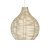 Oaks Lighting Wels Natural Rattan Non-Electric Pendant