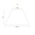 Oaks Lighting Linen Coolie Shade Cotton - Various Sizes