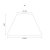 Oaks Lighting Linen Coolie Shade Earl Grey - Various Sizes