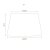 Oaks Lighting Linen Drum Shade Mocha - Various Sizes